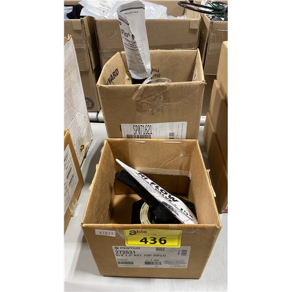 PENTAR HI FLOW 6 WAY VALVE 1 1/2" AND HAYWARD VARIFLO 2" FILTER CONTROL VALVE