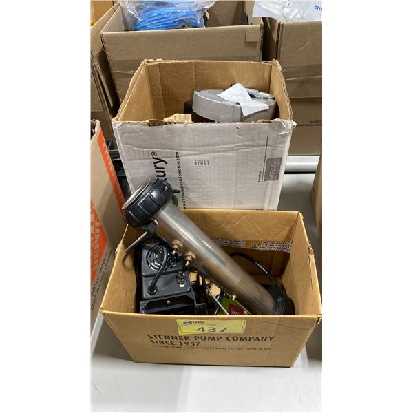 STENNER 45MP3 PUMP, BALBOA GEN HTR 5.5KW AND CENTURY CENTURION 2.4HP 60HZ 230V/115 MOTOR