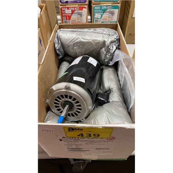 US MOTORS FRACTIONAL MOTOR MODEL C55MWJKY-4534 1 1/2 HP 230V/60HZ