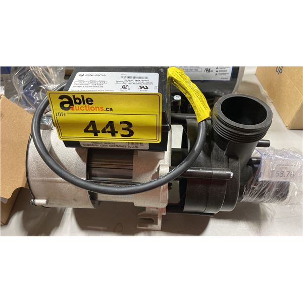 BALBOA 115V 60HZ 9A 1SPD POOL SPA PUMP MOTOR