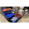 Image 2 : GROUP OF ASSORTED ITEMS - PARTS WASHER, POOL CLEANER SYSTEM, SPA FITTINGS, FRAMED PICTURE AND MORE