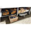 Image 1 : 2 SHELVES OF ASSORTED SPA/POOL PARTS, ACCESSORIES, AND WATER TEST PRODUCTS