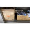 Image 2 : 2 SHELVES OF ASSORTED SPA/POOL PARTS, TELEPHONE SYSTEMS AND SEASONAL DECORATIONS