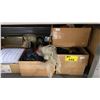 Image 4 : 2 SHELVES OF ASSORTED SPA/POOL PARTS, TELEPHONE SYSTEMS AND SEASONAL DECORATIONS