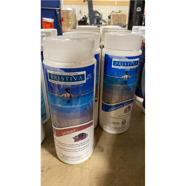 5-1KG BOTTLES OF PRISTIVA PRIMER AND 4-950G BOTTLES OF PRISTIVA PREMIUM SHOCK