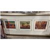 Image 3 : LIMITED EDITION FRAMED GROUP OF SEVEN ARTWORK & SHELF OF ASSORTED ARTWORK
