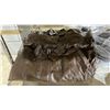 Image 2 : SHELF OF ASSORTED SIZED BROWN VINYL DESIGNER JACKETS