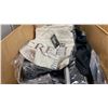 Image 2 : BOX OF ASSORTED RETAIL CLOTHING, TSHIRTS, & PURSE