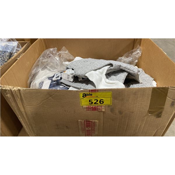 BOX OF ASSORTED RETAIL CLOTHING, & CALVIN KLINE BABY CLOTHING
