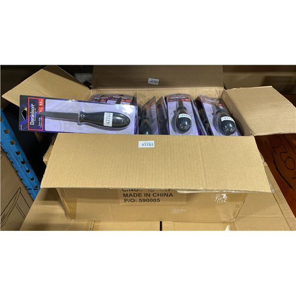 BOX OF 100PCS OF DANIELSON OYSTER KNIVES IN RETAIL BOX *DISPLAY BOX*