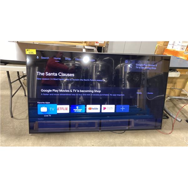 PHILLIPS 75PFL5704/F7 5000 SERIES 4K ANDROID 75" SMART TELEVISION WITH WALL MOUNT & POWER CABLE