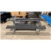 Image 2 : LIFE FITNESS 20 WEIGHT 2 TIER GREY COMMERCIAL DUMBBELL RACK
