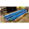 Image 2 : PALLET OF BLUE METAL ADJUSTABLE PARTS RACKING SYSTEM