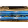 Image 3 : PALLET OF BLUE METAL ADJUSTABLE PARTS RACKING SYSTEM