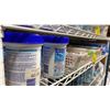 Image 2 : SHELF OF 12-0.6KG POOL BLOCKS, 2 TRAYS OF RUBBER TOY FLOATS AND 3 SWIMLINE KICKBOARD SWIM TRAINERS