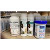 Image 2 : 11 BUCKETS/BOTTLES OF SPA/POOL CHEMICALS; MINERALUXE CUBE, SPABOSS PH DOWN, CAPO X-IT AND MORE