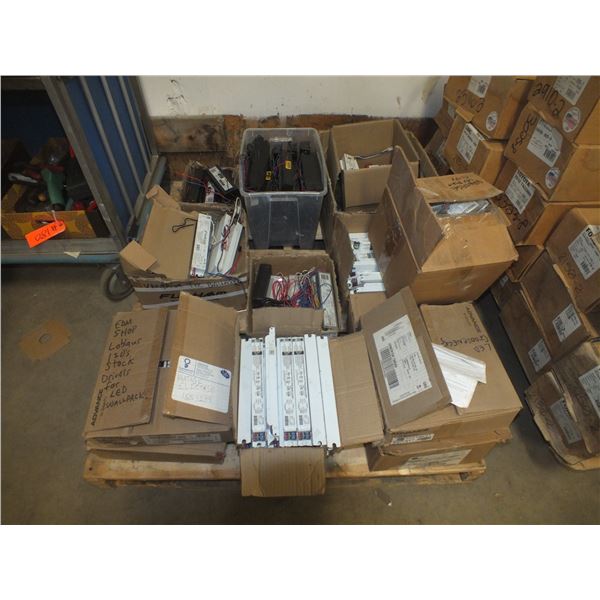 Pallet Of Assorted Light Ballasts & Hardware