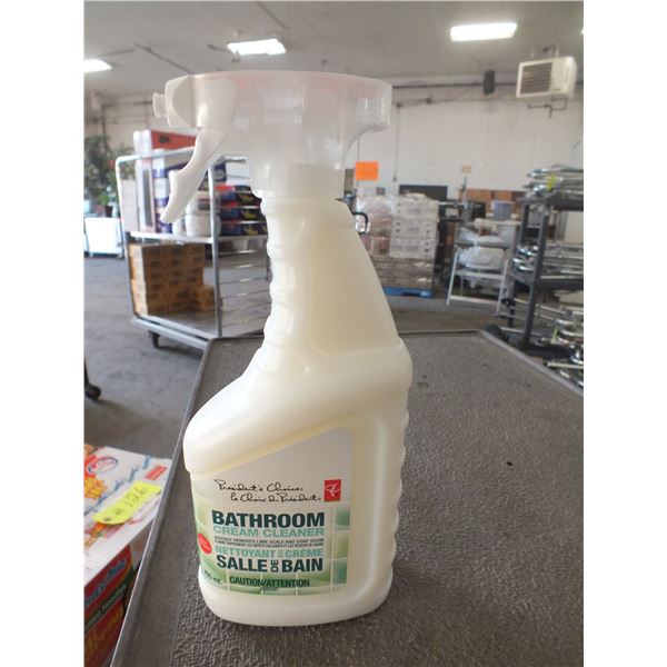 1 Case of bathroom Cleaner