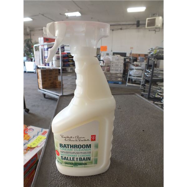 1 Case of bathroom Cleaner