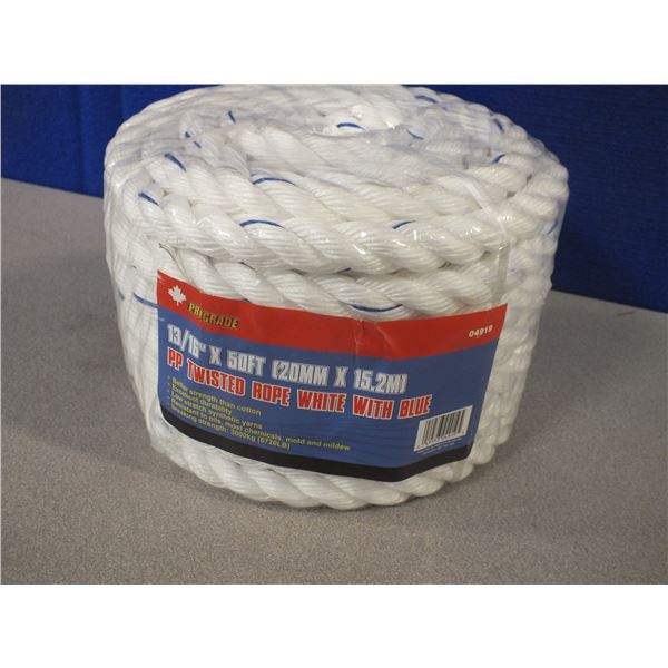 1 roll Of 13/16" x 50ft Rope