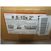 Image 1 : 1 case Of #8-10x2" Screws