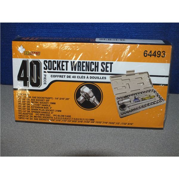 40pc Socket wrench Set