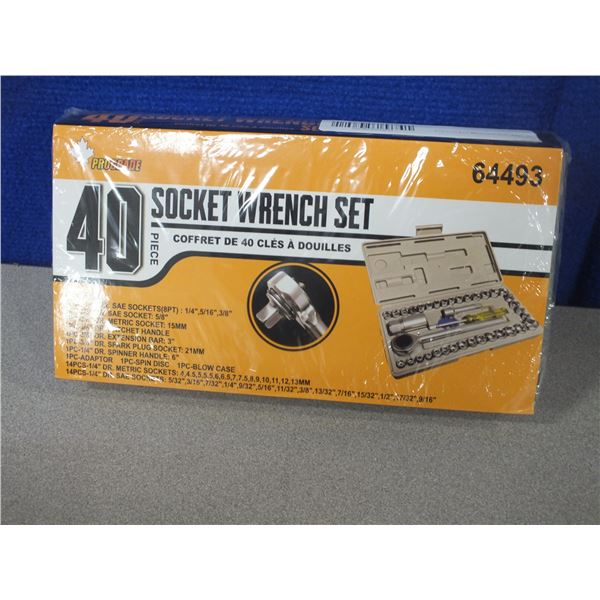 40pc Socket wrench Set