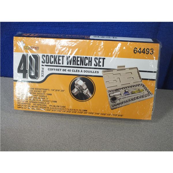 40pc Socket wrench Set