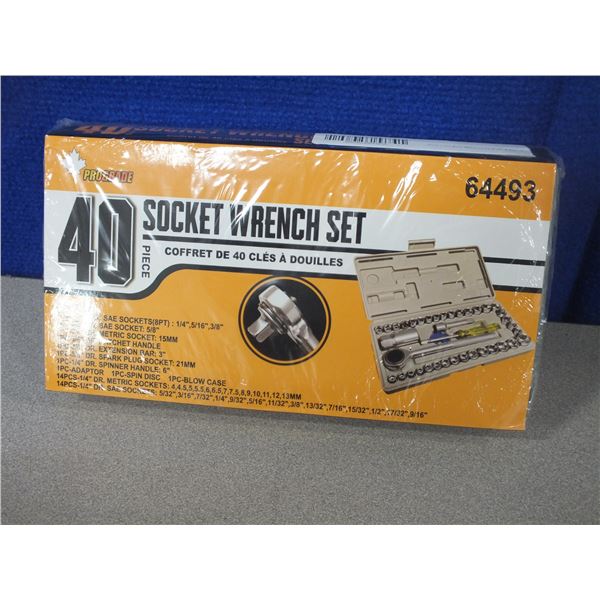 40pc Socket wrench Set