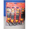 Image 1 : 4pc Ratchet Tie Down Set