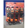 Image 1 : 4pc Ratchet Tie Down Set