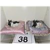 Image 1 : VINTAGE DOG PIN CUSHIONS AND PILLOW ACCESSORIES