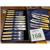 Image 1 : VINTAGE BONE HANDLE EPNS FLATWARE SET