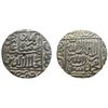 Image 1 : Akbar (1556-1605 AD), silver rupee, Lucknow mint, AH 967,mint at bottom written inverted  KM 80.2, 1