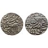 Image 1 : Akbar (1556-1605 AD), silver rupee, Dar al khilafat Agra mint, AH 980, mint to bottom  KM 80.1, 11.3