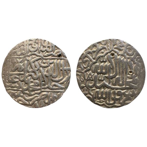 Akbar, Silver Rupee, 11.42g, Dar al-Khilafat Jaunpur Mint, AH 976, Kalima type (KM 80.10). Very Fine