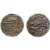 Image 1 : Shah Jahan (1628-1658 AD), silver rupee, Ujjain mint, 'square areas' type, KM 235.24, 11.420g. Very 