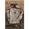 Image 5 : *Brand New* Brown and White 100% COWHIDE Leather DUFFLE BAG