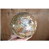 Image 2 : XXL OCEAN JASPER Mineral Sphere with Druzy Crystal Caves, Weight: 18 lbs