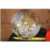 Image 3 : XXL OCEAN JASPER Mineral Sphere with Druzy Crystal Caves, Weight: 18 lbs