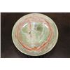 Image 5 : Big BOWL Carved from a Single Piece of GREEN BANDED ONYX