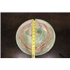 Image 6 : Big BOWL Carved from a Single Piece of GREEN BANDED ONYX