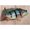 Image 3 : Big Reproduction PEACOCK BASS Fish Mounted on a Wood Wall Hanger