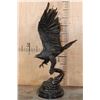 Image 3 : XXL Bronze "EAGLE" Sculpture after Jules Moigniez on a Marble Base, Weight: 40 lbs
