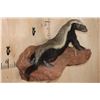 Image 4 : Life-sized HONEY BADGER on a Rock Wall Base