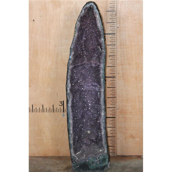 XXXL over 3' Tall AMETHYST GEODE Crystal Cathedral, Weight: 123 lbs