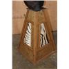 Image 8 : XL SABLE Mounted on a Pedestal with Zebra Hide Panels