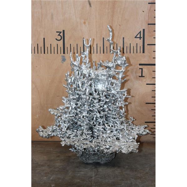 Big FIRE ANT Hill Sculpture, made from Pure Aluminum