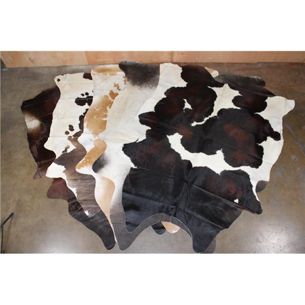 (5) *Brand New* COWHIDES or COWHIDE Rugs