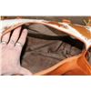 Image 8 : *Brand New* Brown and White Cowhide Leather DUFFLE BAG or Luggage with Fringe